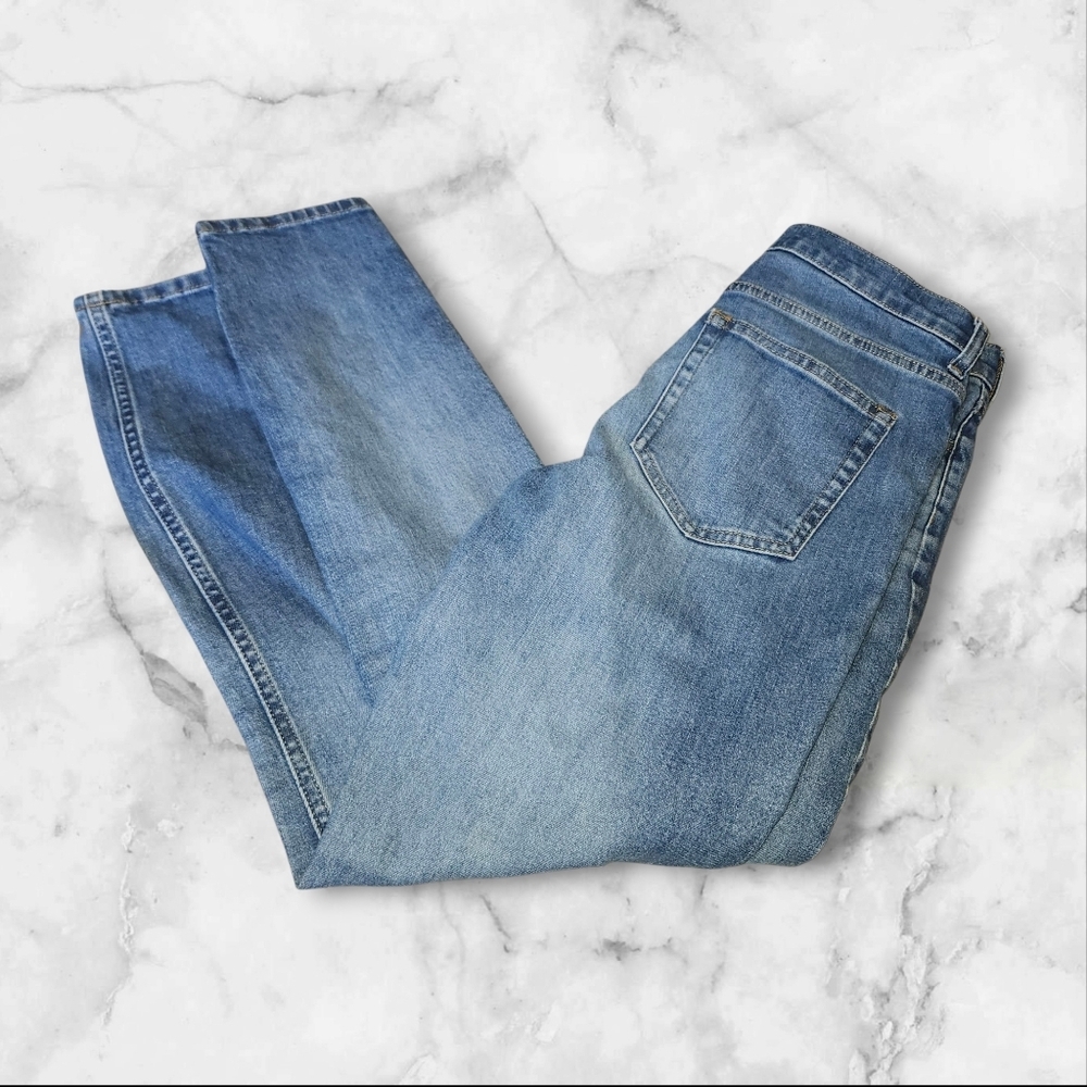 Everlane Medium Wash Cropped Ankle Jeans
